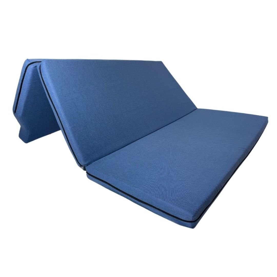 Colchón para camper ford tourneo courier - 5cm de grosor con hr 25kg/m3 y 3cm de viscoelástica - rojo