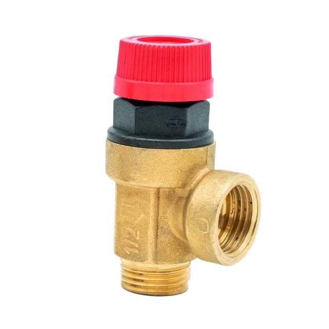 Soupape de sécurité à membrane mâle/femelle 3 bar 3/4 