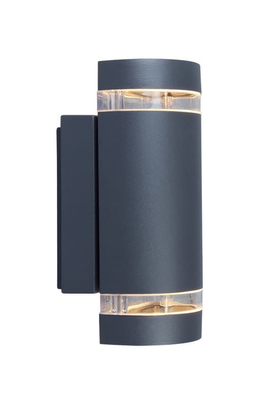 Kinkiet zewnętrzny FOCUS antracyt 2xGU10x35W aluminium wym:23,5x10,9x11cm IP44 Lutec