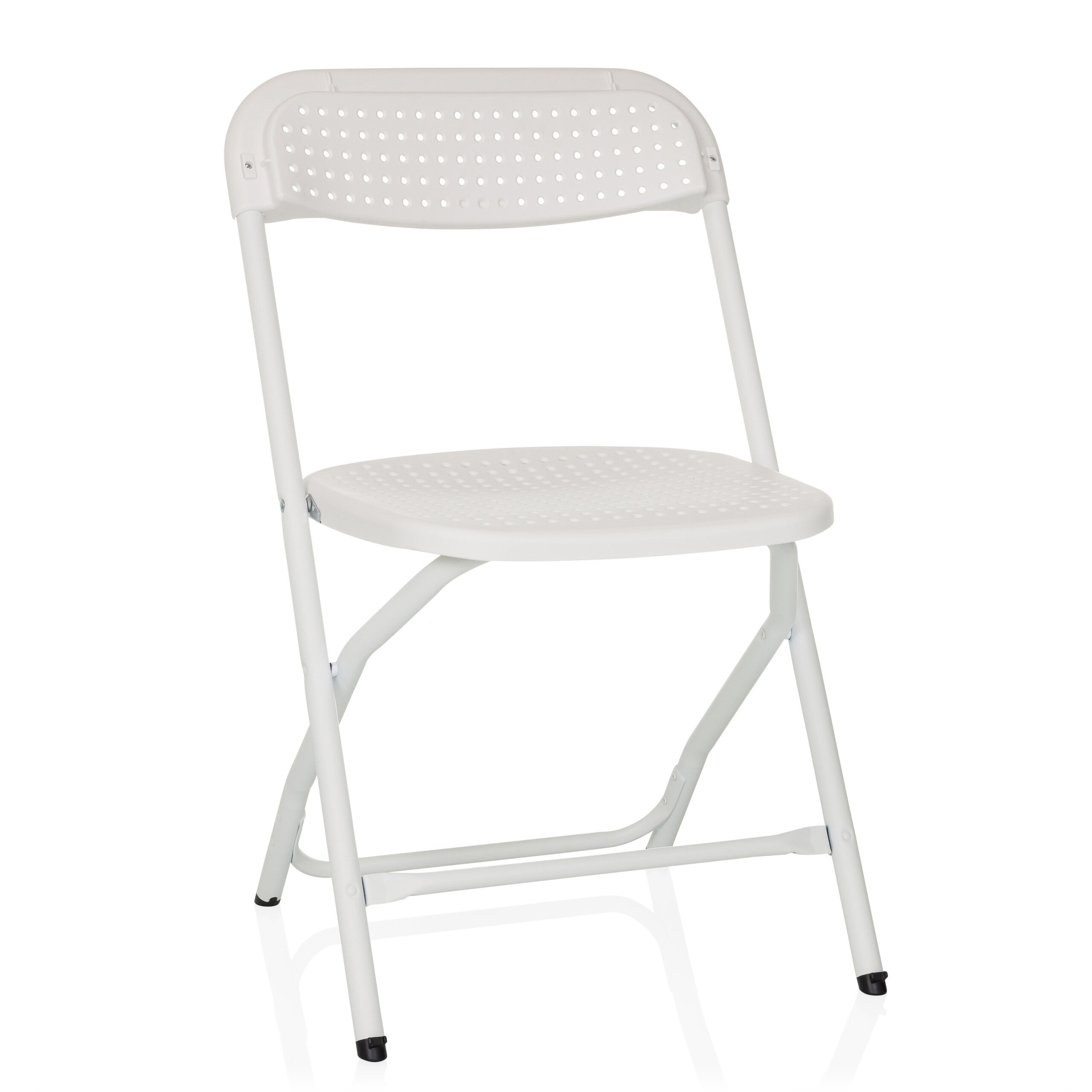 Krzesło zewnętrzne TUDELA XXL PRO W Biały hjh OFFICE