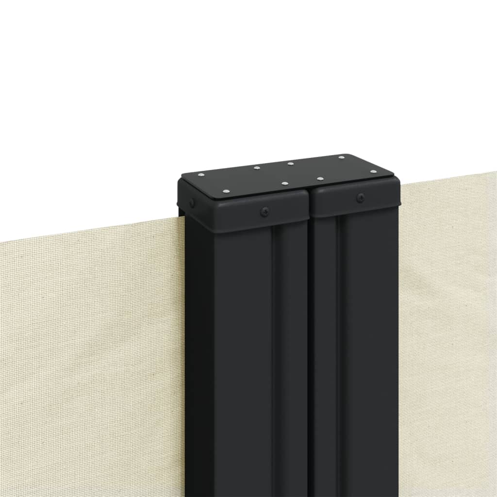 Toldo lateral | Toldo exterior | Toldo parasol retráctil crema 220x600 cm CFW931787 - 7