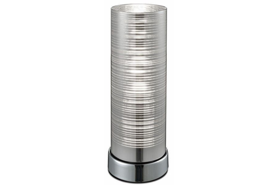 Lampa stołowa dekoracyjna nowoczesna chromowana Jaron 1xE27 40W REA524201-06 Reality