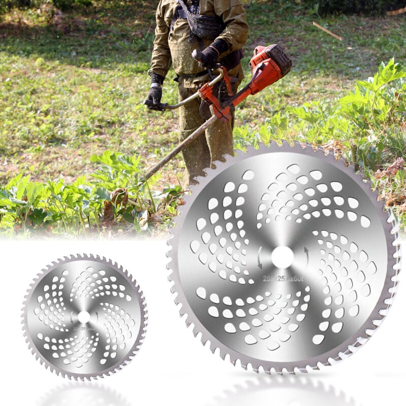 TRAHOO-Cordless Electric Lot De 25 Lames Coupe Bordure Sans Fil Lame En