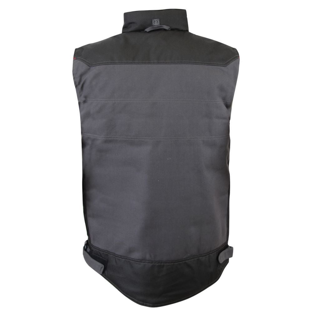 Gilet sans manches bicolore SABLE LMA Noir / Gris L - 2