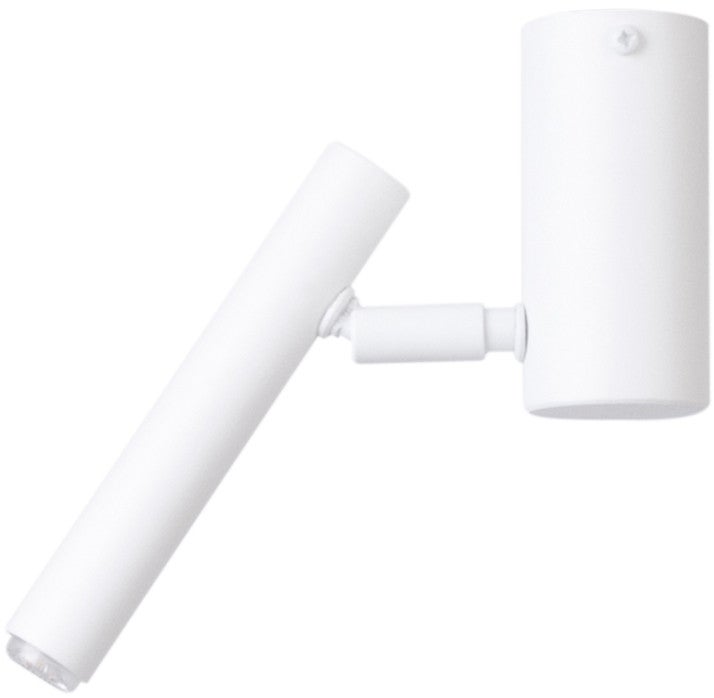 Reflektor sufitowy spot natynkowy Sopel okrągły biały 1xG9x3W wym: 20 x 12 x 5 cm metal SIGMA