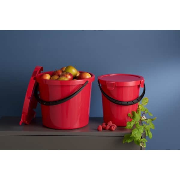 Seau avec couvercle 10 litres - Bleu - 2