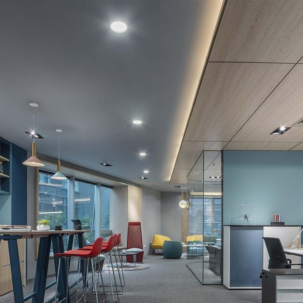 Pannello Mini Round LED 24W - 1920LM - 6000K - Ultra Fine - Alluminio - 5