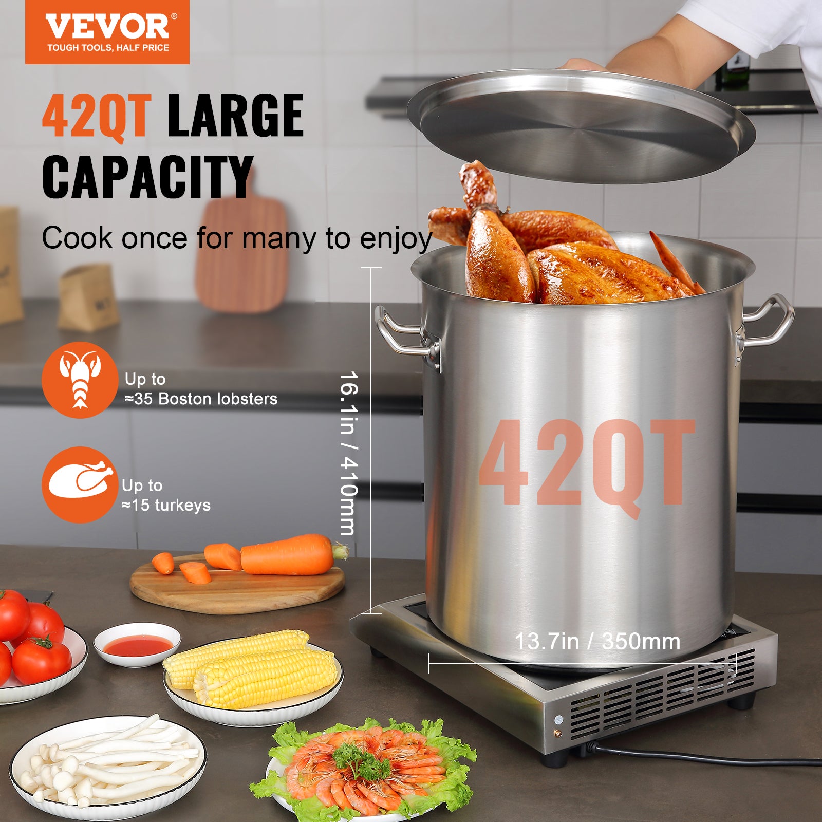 Marmite à friteuse, marmite à frire de 3,5 L en acier inoxydable, marmite à friteuse avec panier, friteuse à huile pour frites, mini marmite à friteuse avec couvercle, petite friteuse pour friture