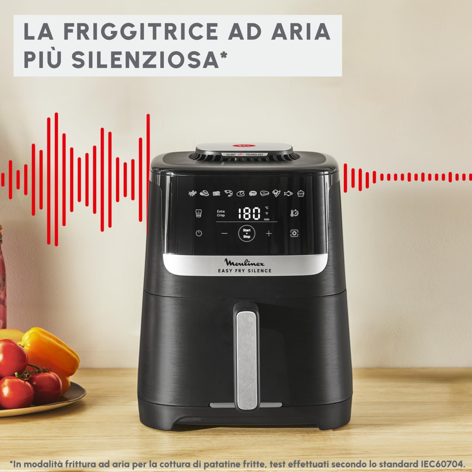 Friggitrice Ad Aria Moulinex Easy Fry Max 5L | 10 Programmi Automatici | Digitale | Per 6 Persone - Foto 13