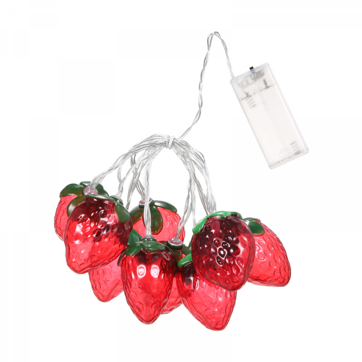 Świąteczna dekoracyjna girlanda świetlna, 10 LED, lampa wisząca LED świecąca światłem ciągłym, idealna na festiwale