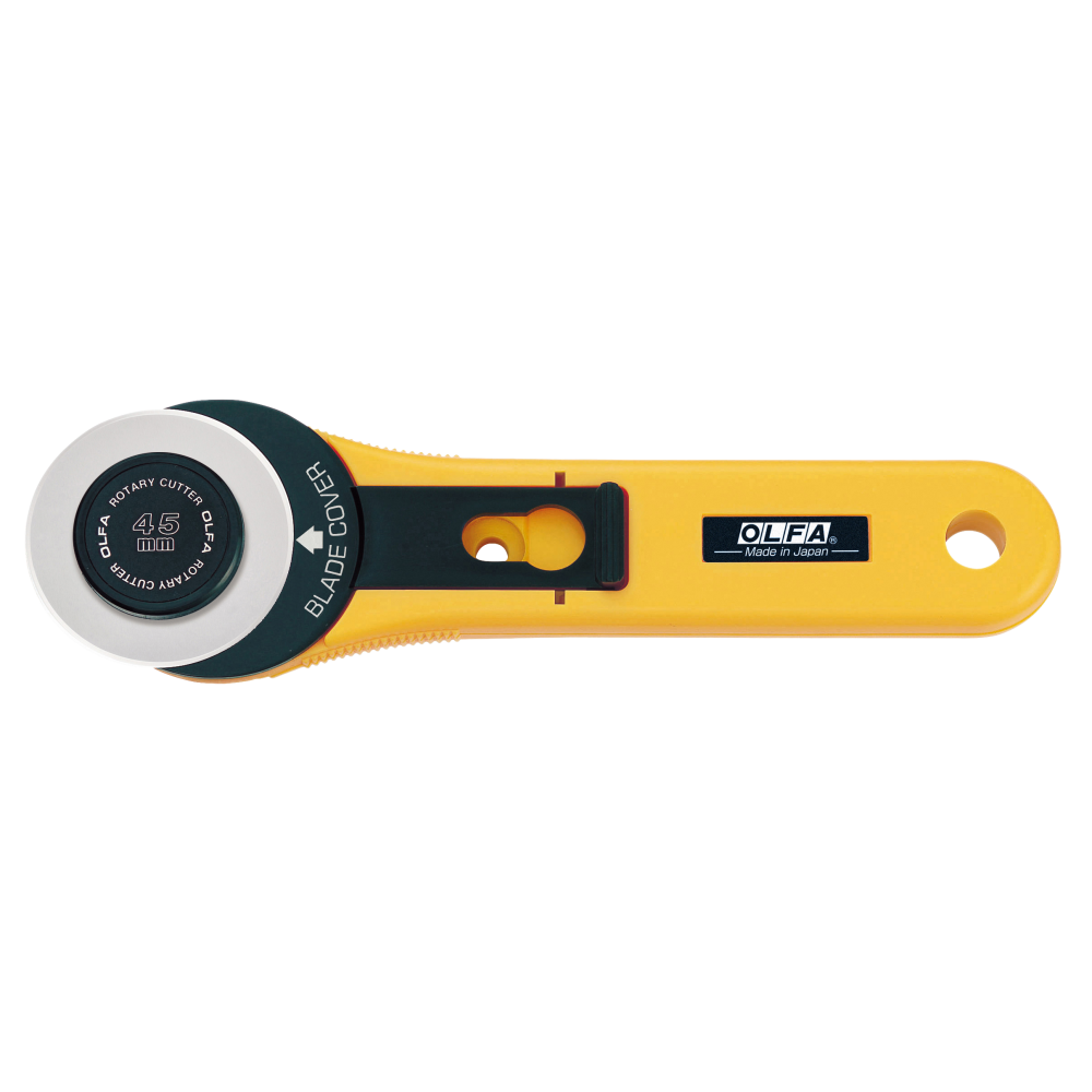 Olfa cutter coupeuse standard - rotatif - 45mm - jaune - 2