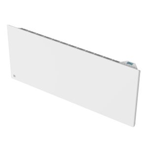 Radiateur électrique fixe à inertie sèche fonte+film 2000W Bestherm EOLE horizontal blanc