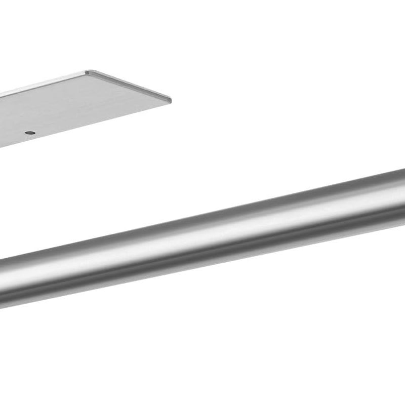 Uchwyt na ręczniki papierowe ze stali nierdzewnej, uchwyt na papier toaletowy, bez wiercenia, odpowiedni do kuchni i łazienki – srebrny