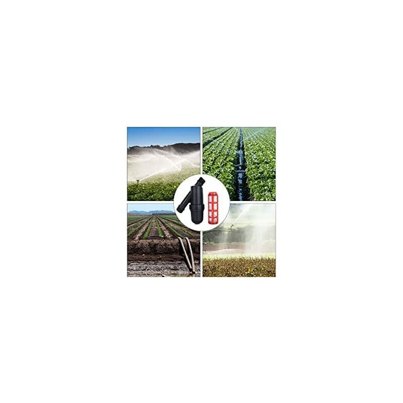 Filtre maille 3/4in Écran d'irrigation en acier inoxydable Filtre Filtre à l'eau conditionné pour jardinage l'Agriculture d'irrigation goutte à goutte - 2