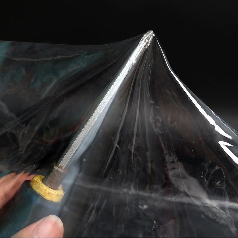 BEAFACE Telo impermeabile in PVC trasparente, perforato, anti-invecchiamento, anti-strappo, adatto per terrazze e pergolati (1 m x 2 m) - 6