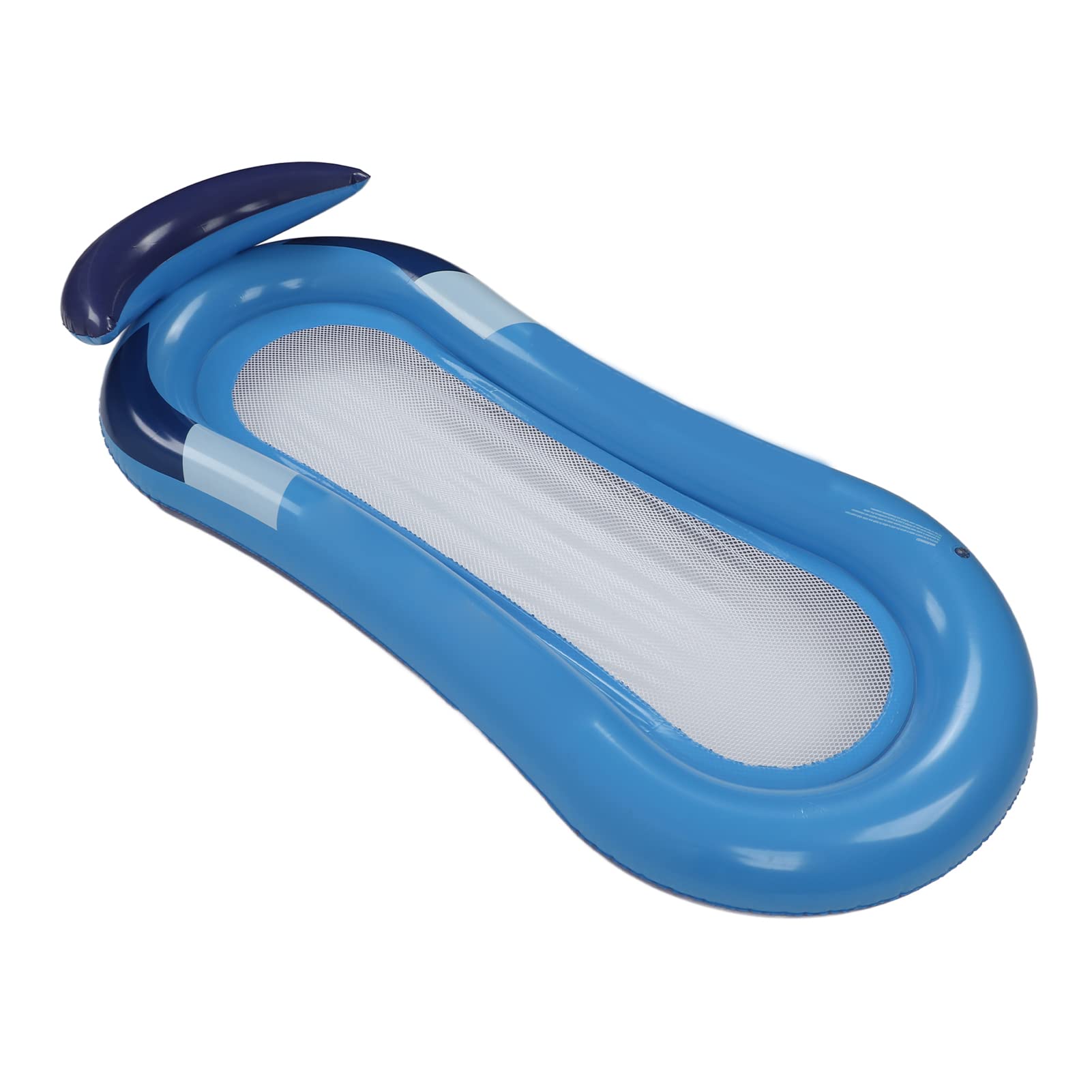 Adultes et Enfants Piscine Gonflable Chaise Flottante Salon Flottant, Motif rayé hamac Flottant Pool Party Summer Water Fun - Jeux - Jouets