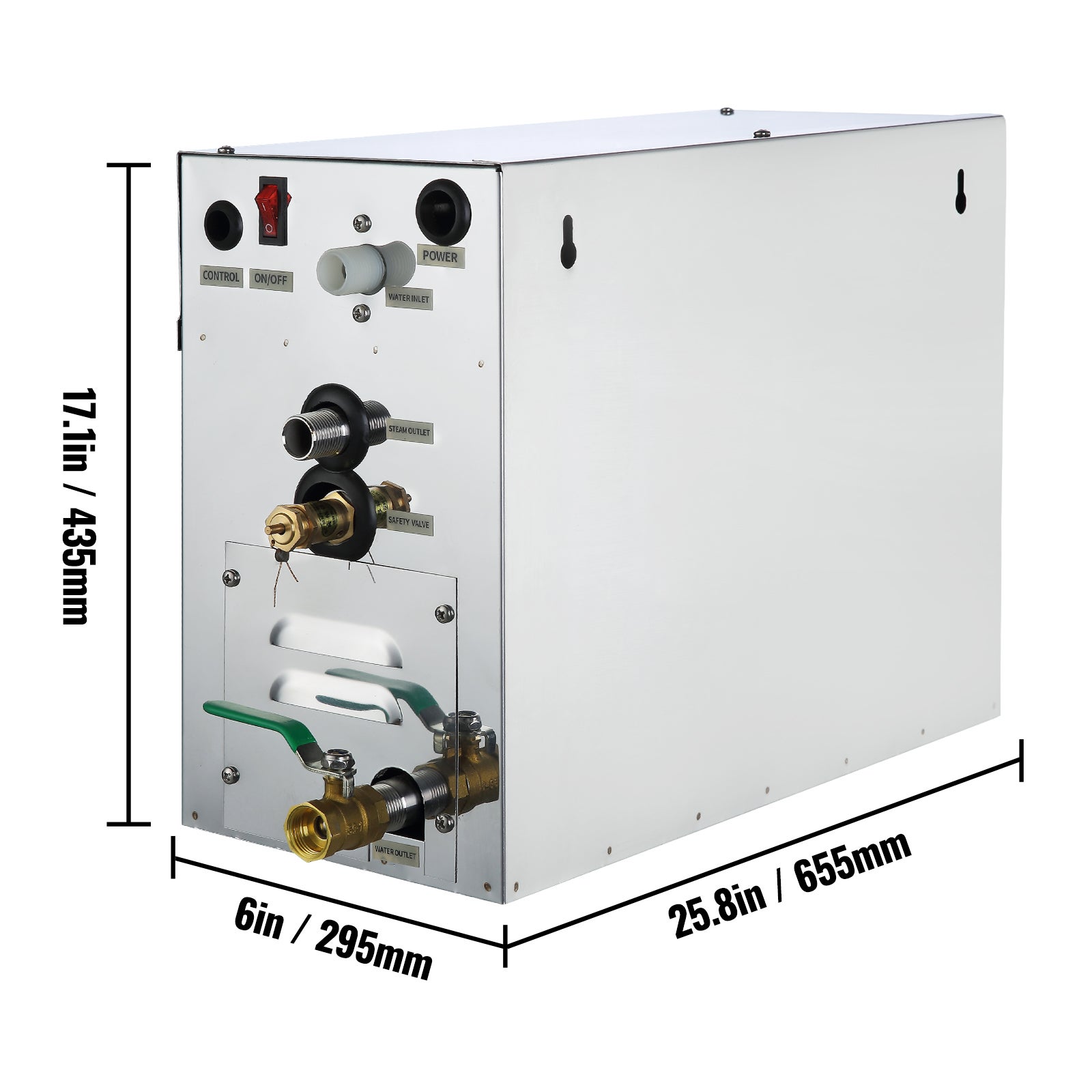 Générateur vapeur 9KW,SucceBuy générateur vapeur pour salle SPA à affichage numérique,générateur vapeur pour sauna 35-55°C pour maison et commerce - 2