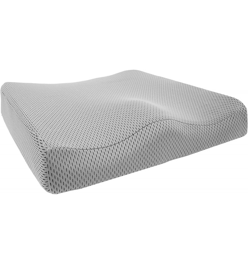Cojín lumbar ortopédico viscoelástico asiento, para aliviar el dolor de espalda, ciática, dolor de coxis, etc-