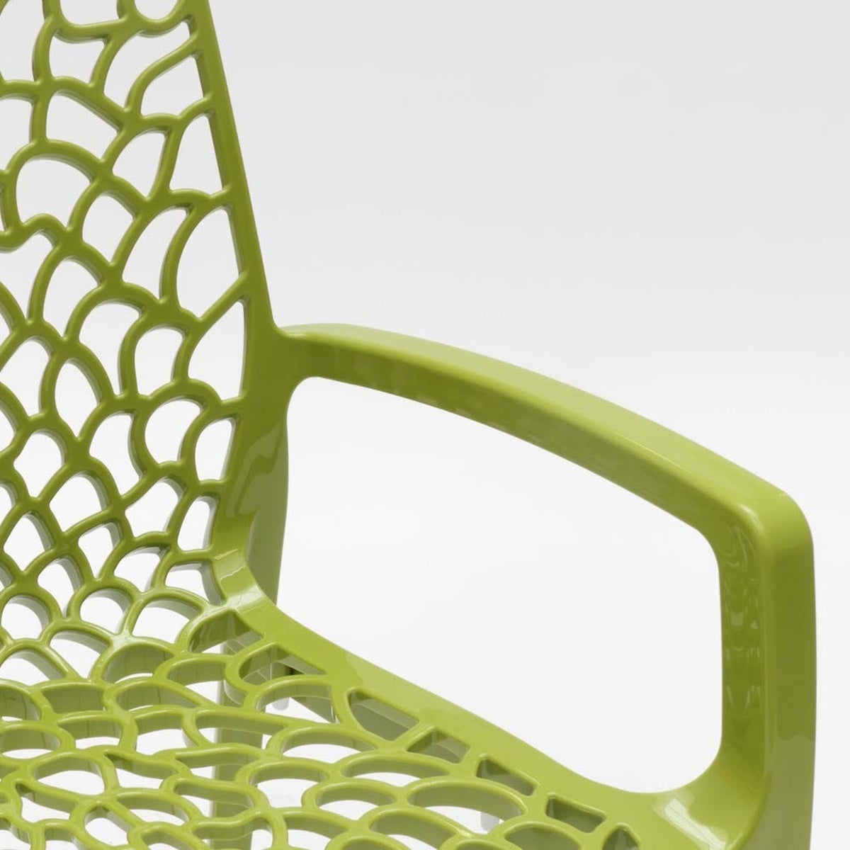 Chaise en polypropylène accoudoirs jardin café Grand Soleil Gruvyer Arm - 6