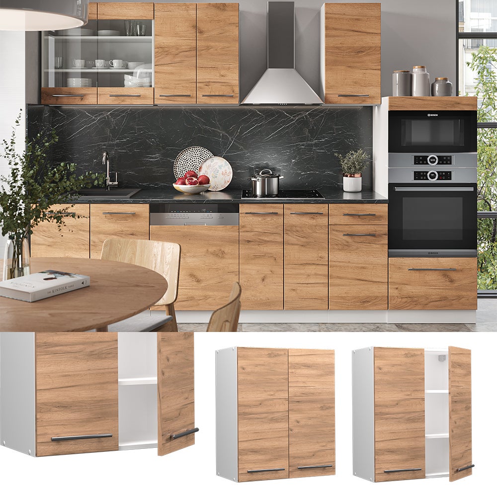 Vicco Elément haut de cuisine Fame-Line, Chêne de force doré, 60cm - 2