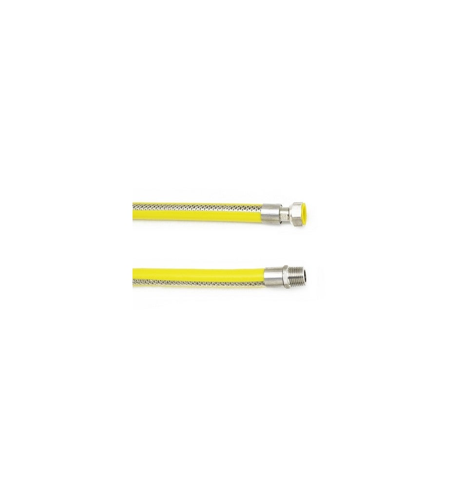Kit Tubo Flessibile Per Gas Naturale Con Attacco Rapido 1,27 M – Per Barbecue, Grill, Pizza, Riscaldatori Bassa Pressione