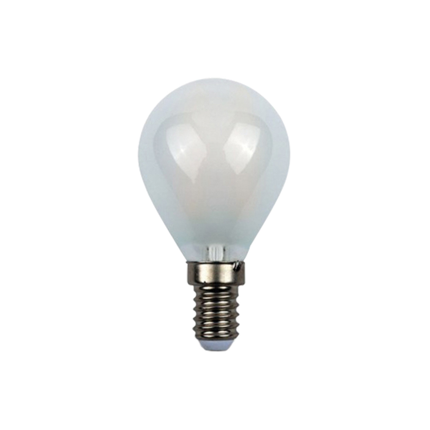 Lampă cu picătură LED Alcapower G45 E14 4W 500lm 3000K sticlă alb cald îngheț - soluție de iluminat eficientă energetic clasa E