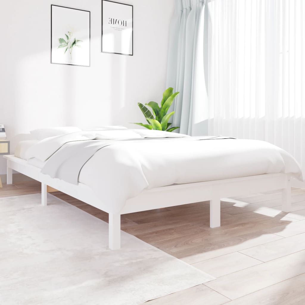 Futón Cama De Madera Maciza Solido 140x200 | ABC Meubles