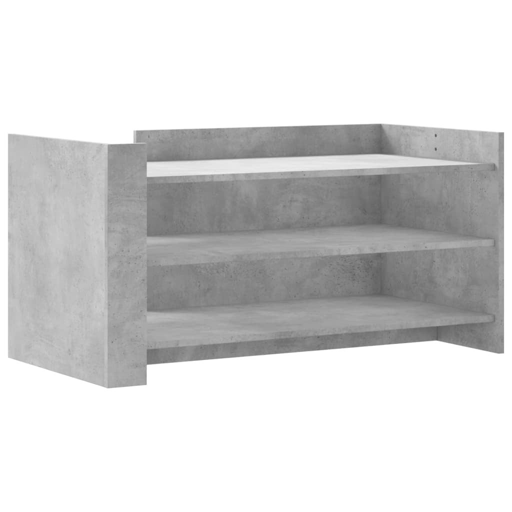 Table Basse | Table D'appoint | Table De Salon Gris Béton 102x50x45 Cm Bois Ingenierie 99111731