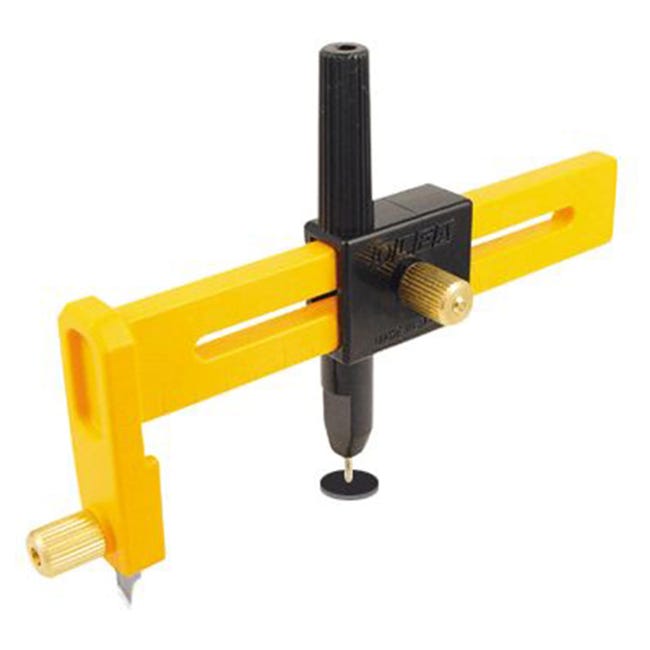 NIKOU 10-300mm Haute Qualité Jaune PVC Plastique Compas Réglable Cercle Cutter Outil De Coupe NIKOU 10-300mm Haute Qualité Jaune PVC Plastique Compas Réglable Cercle Cutter Outil De Coupe