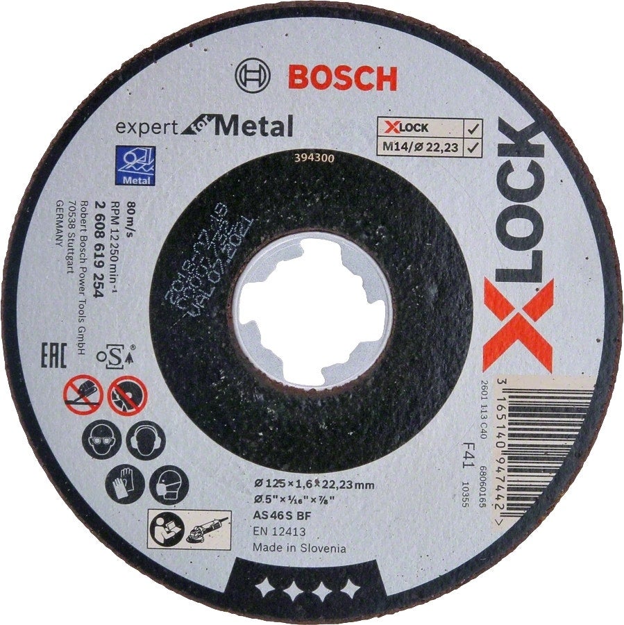 Tarcza do cięcia Bosch X-Lock Expert do metalu 125 mm 1,6 mm