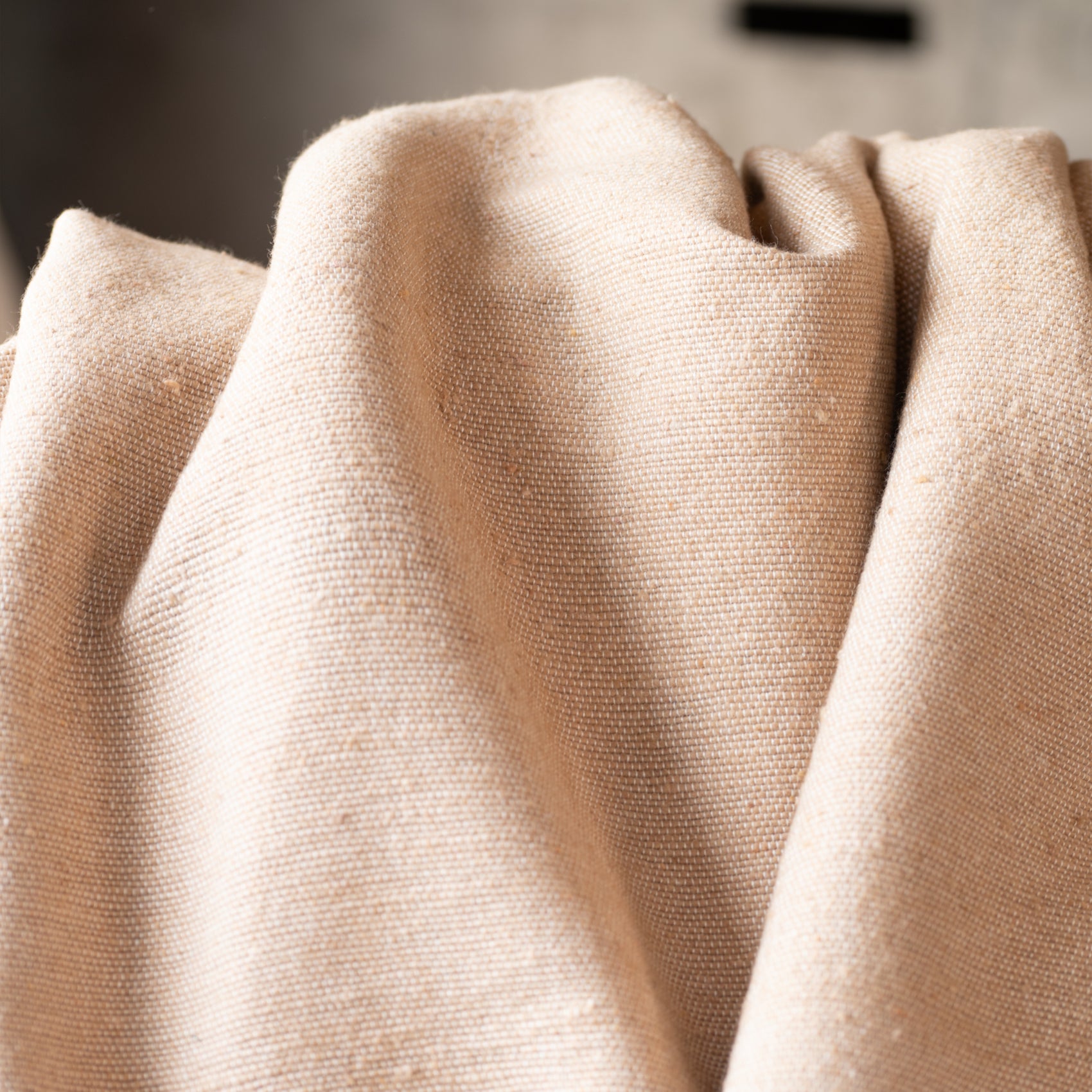 Plaid ou jeté de lit laine à pompons - Beige - 300x200 cm - Laine - 2