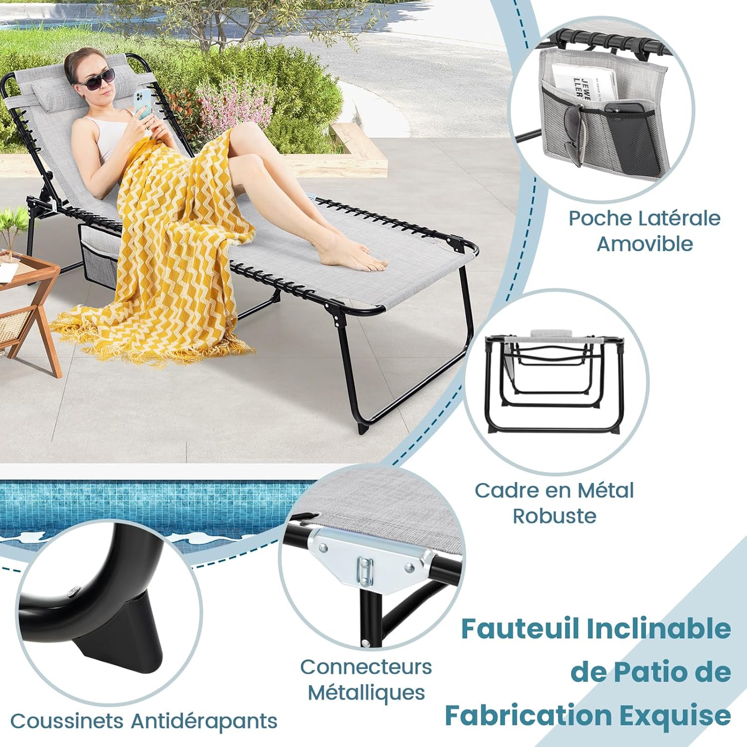 Coprisedile Di Ricambio Per Dondolo Impermeabile,900D Oxford - Foto 10