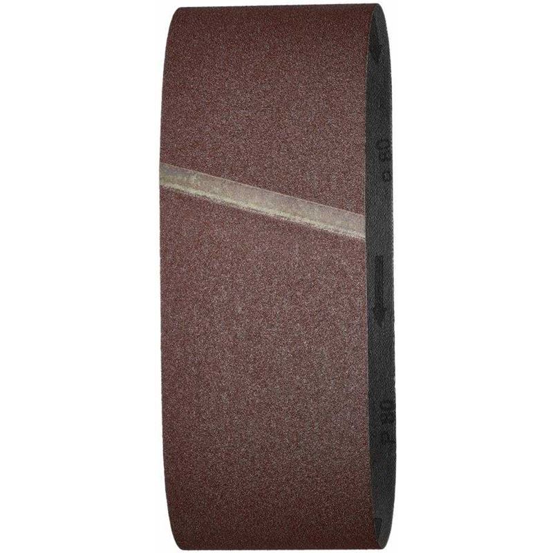 5 Bandes Abrasives Grain 800 – 75 Mm X 457 Mm – Pour Ponceuse à Bande, Ponçage Bois, Métal, Surfaces Complexes - 10