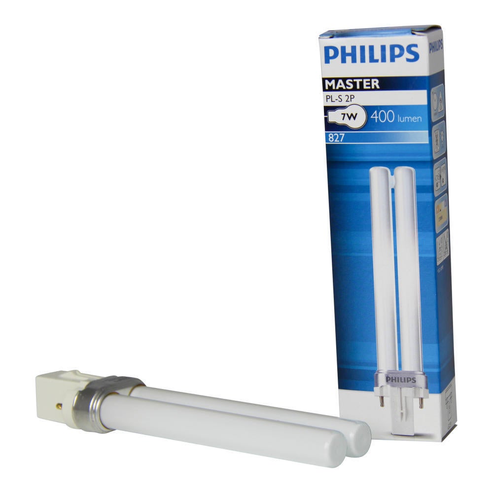 Ampoule master pls g23 2broches 7 watts code couleur 827 | Leroy Merlin