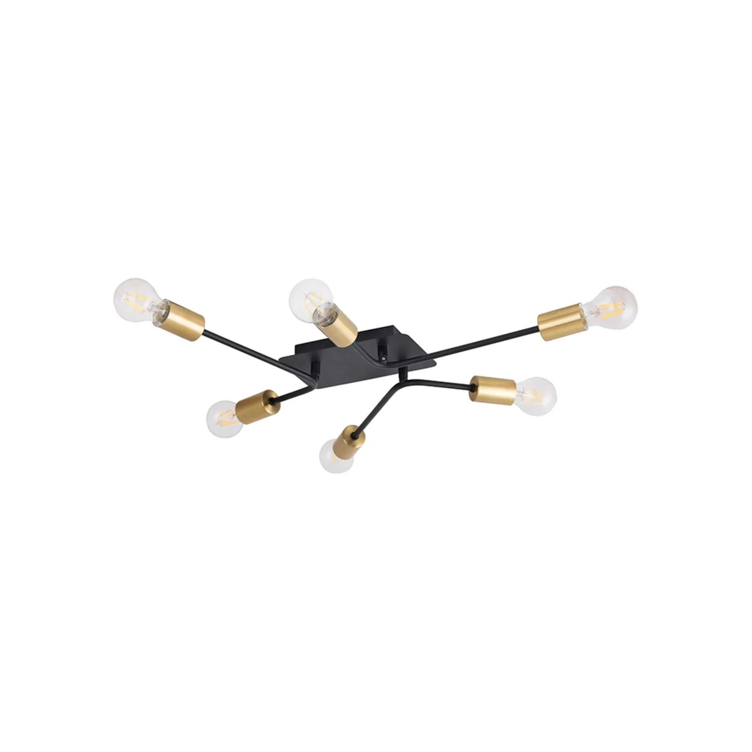 Lampa wisząca Lanny czarna 2xE27x15W metal wym:55x60x55cm IP20 Rabalux