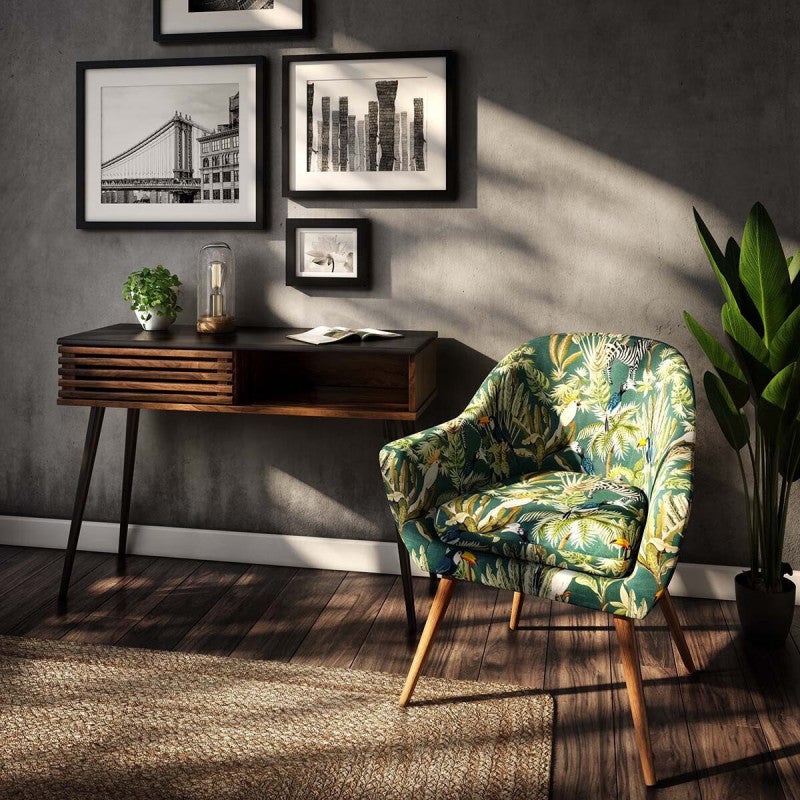 Tapis en jute naturel végétale 120 x 170 cm Atmosphera - 4