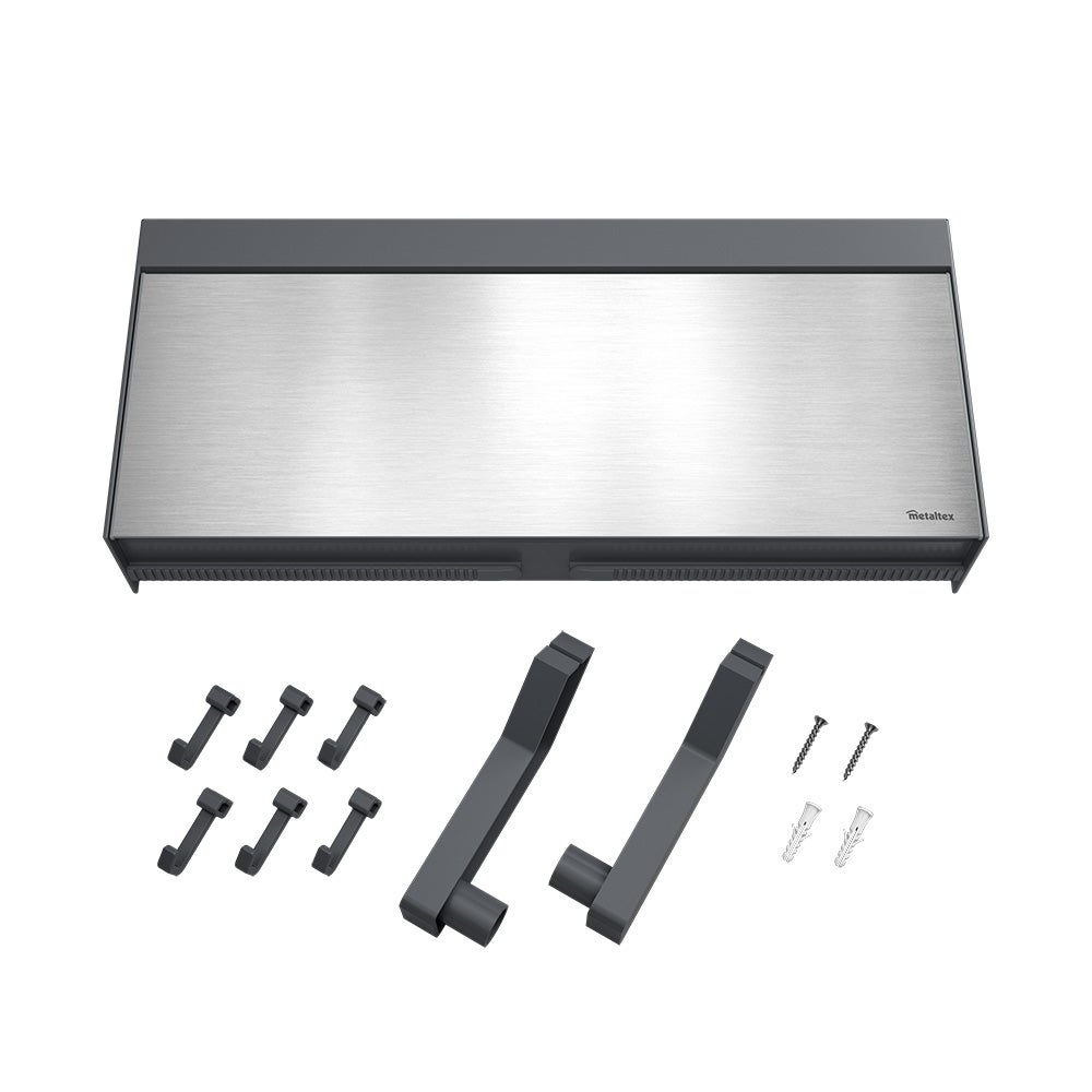 METALTEX Taschenhalter 'Galileo' - Praktischer Dispenser Für Plastiktüten In Grau