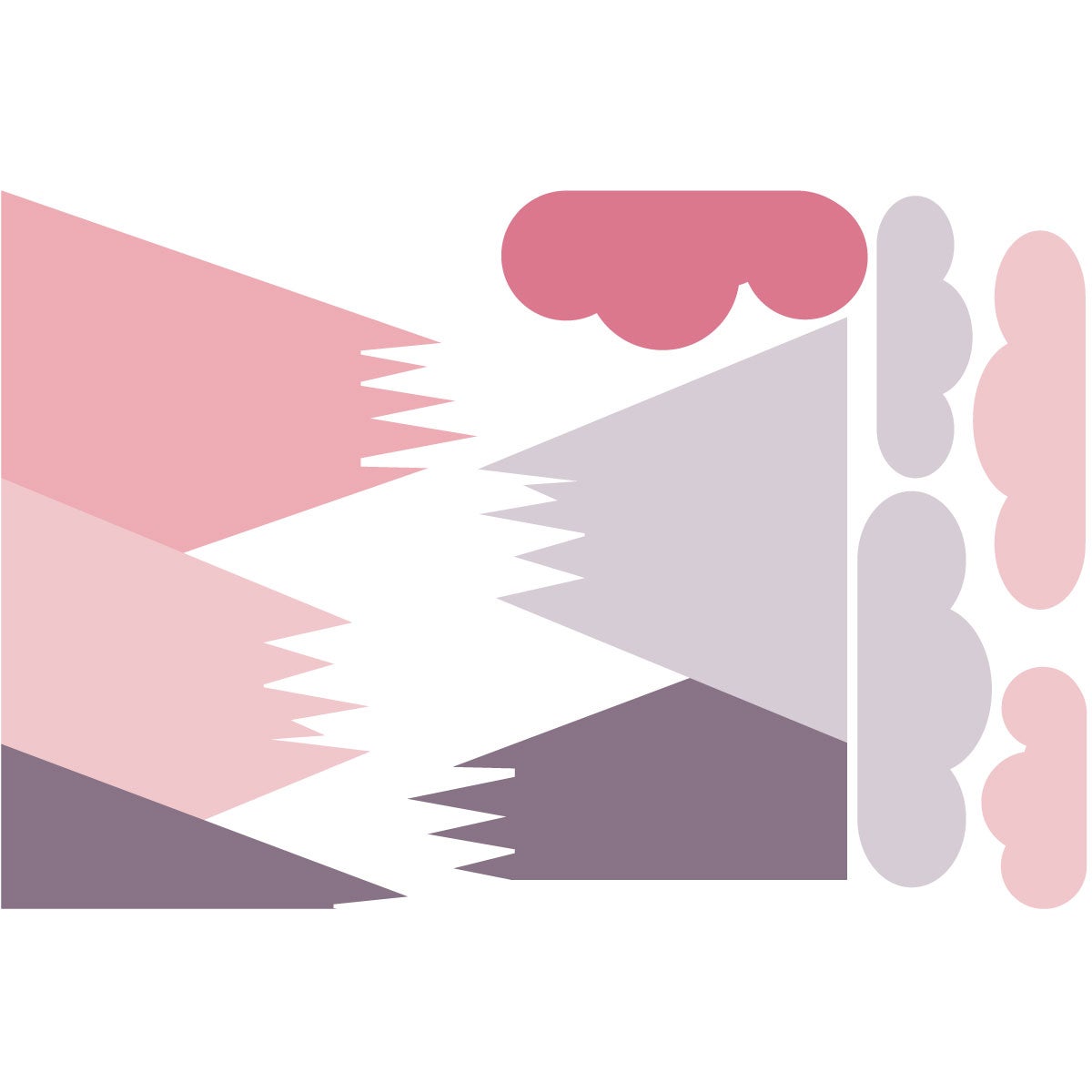 Adesivo bambino di montagna scandinavo loka - Sticker adesivo - adesivi murali - 40x60cm - 4