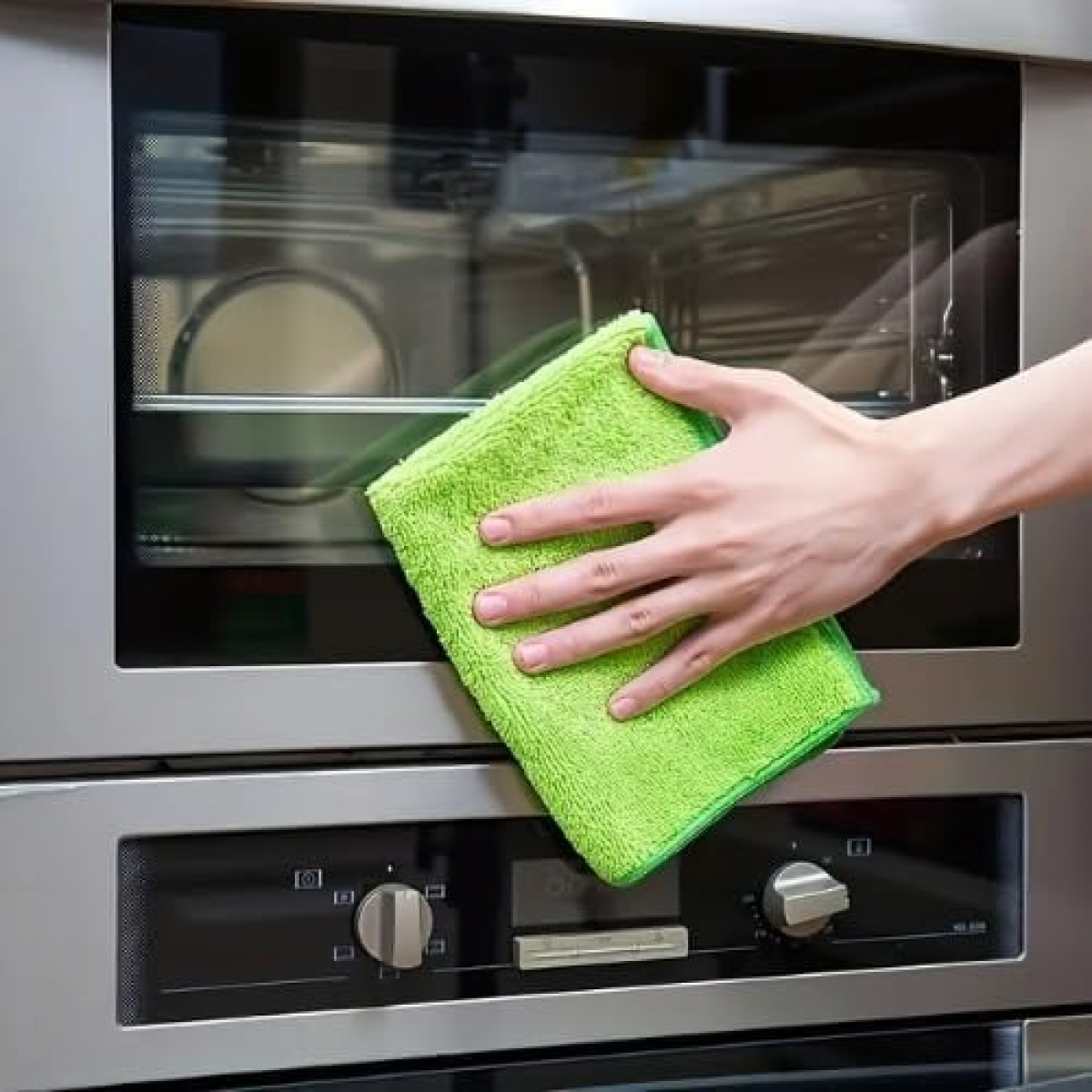 Set Di 10 Panni In Microfibra Per Cucina - Strofinacci Assorbenti 20x20 Cm - Pulizia Piatti E Superfici