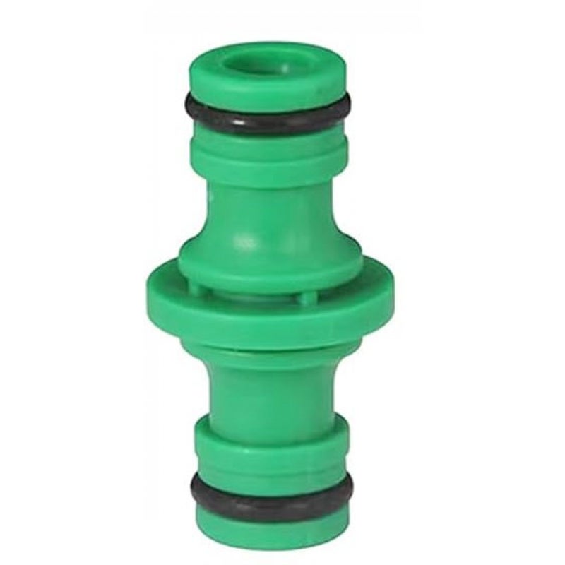 Złącze 1/2" - Podwójna wtyczka - Złącze do węża ogrodowego - Do podłączania węży, narzędzi ogrodowych, rur