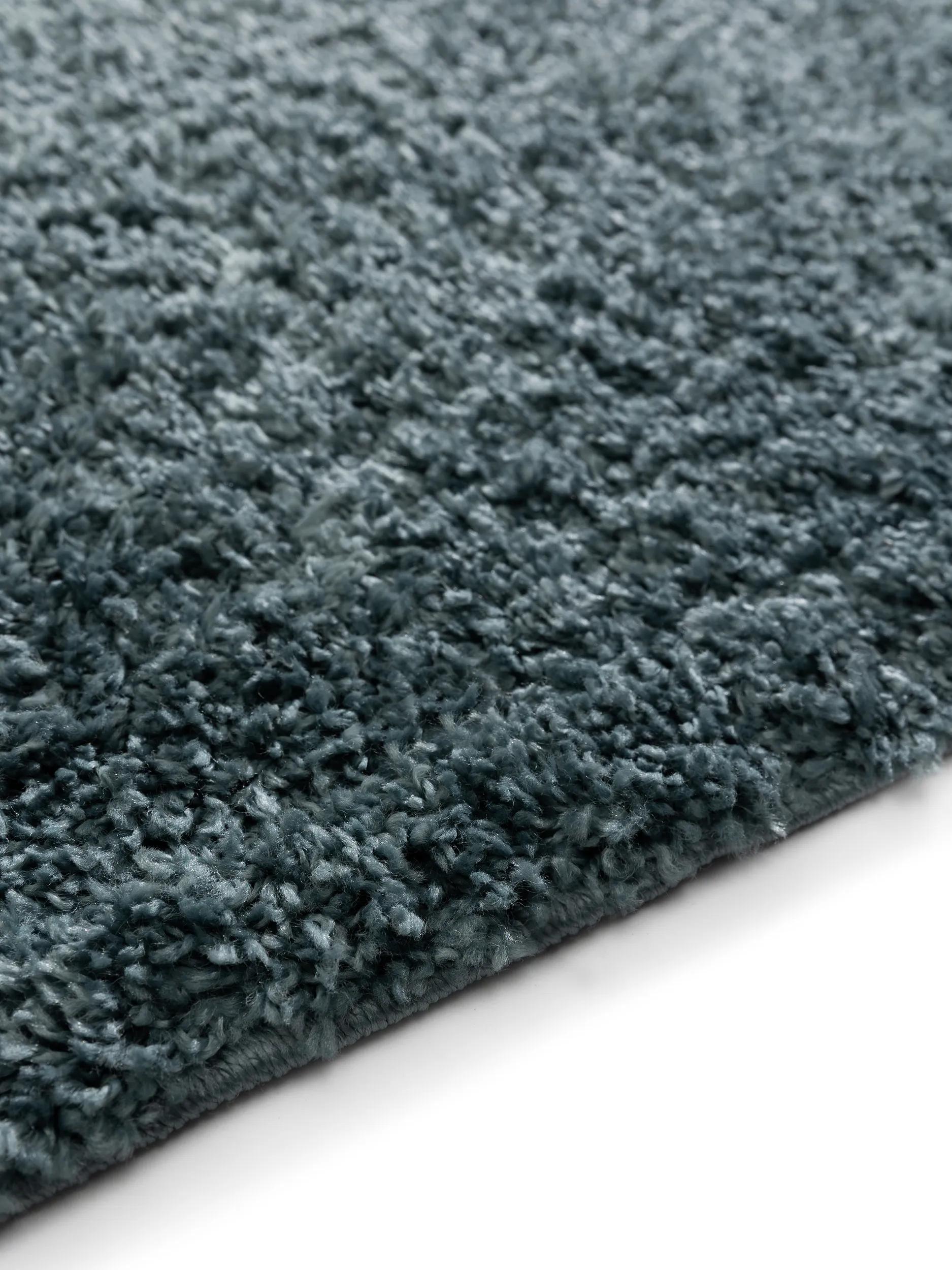 BENUTA - Tapis à poils longs lavable Soho bleu 133x190 cm - 5