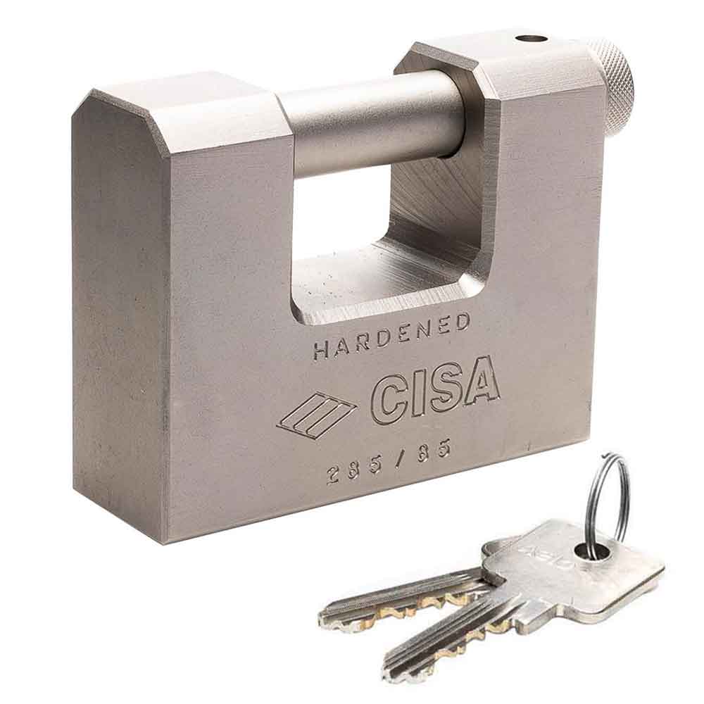 Kasp K80040d Lucchetto Per Blocco Elettrico - Nylon 38mm Antiscintilla - Con Adesivi Pericolo