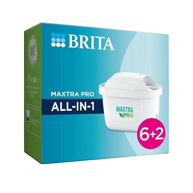 BRITA Cartouche Filtre eau robinet MAXTRA PRO All-In-1 Pack de 6+2