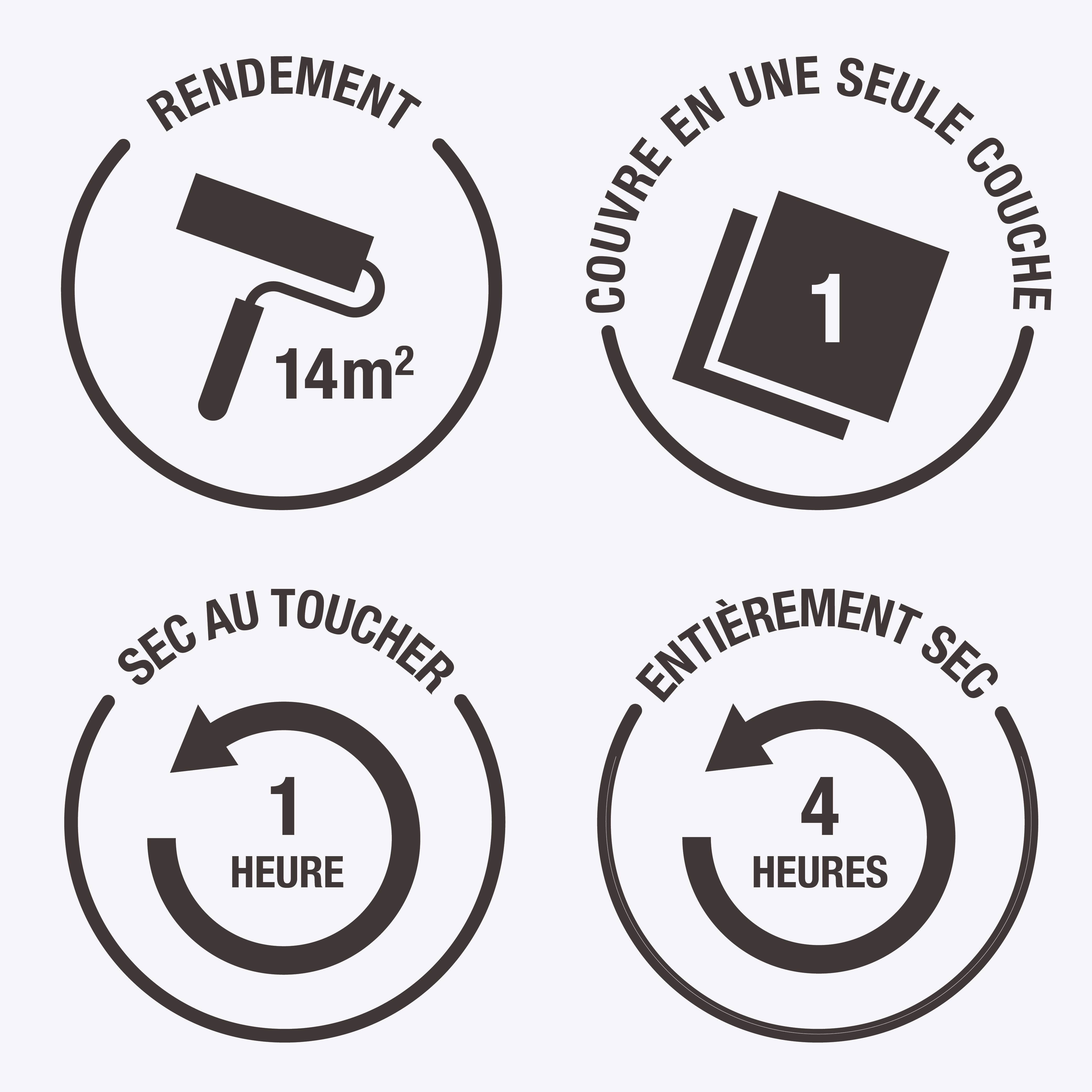 Meuble Vert Peinture à Finition Chaulée Pour Meubles Rust-Oleum Vert Laurier 125 Ml Peinture à La Craie