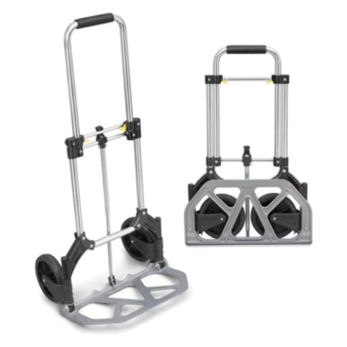 Carrello Trasporto Legno Di Acacia COSTWAY - Capacità 450 Kg, 77x47 Cm, Con Ruote Piroettanti - Foto 14