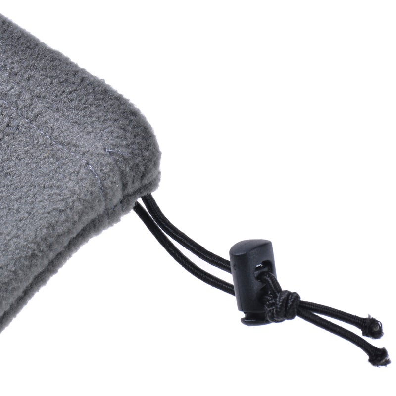 Gaiter de cou polaire ajustable, Couvre-visage réfléchi pour la sécurité, Bonnet chaud hiver, Écharpe outdoor sport pour hommes et femmes, Ski, Vélo - 8