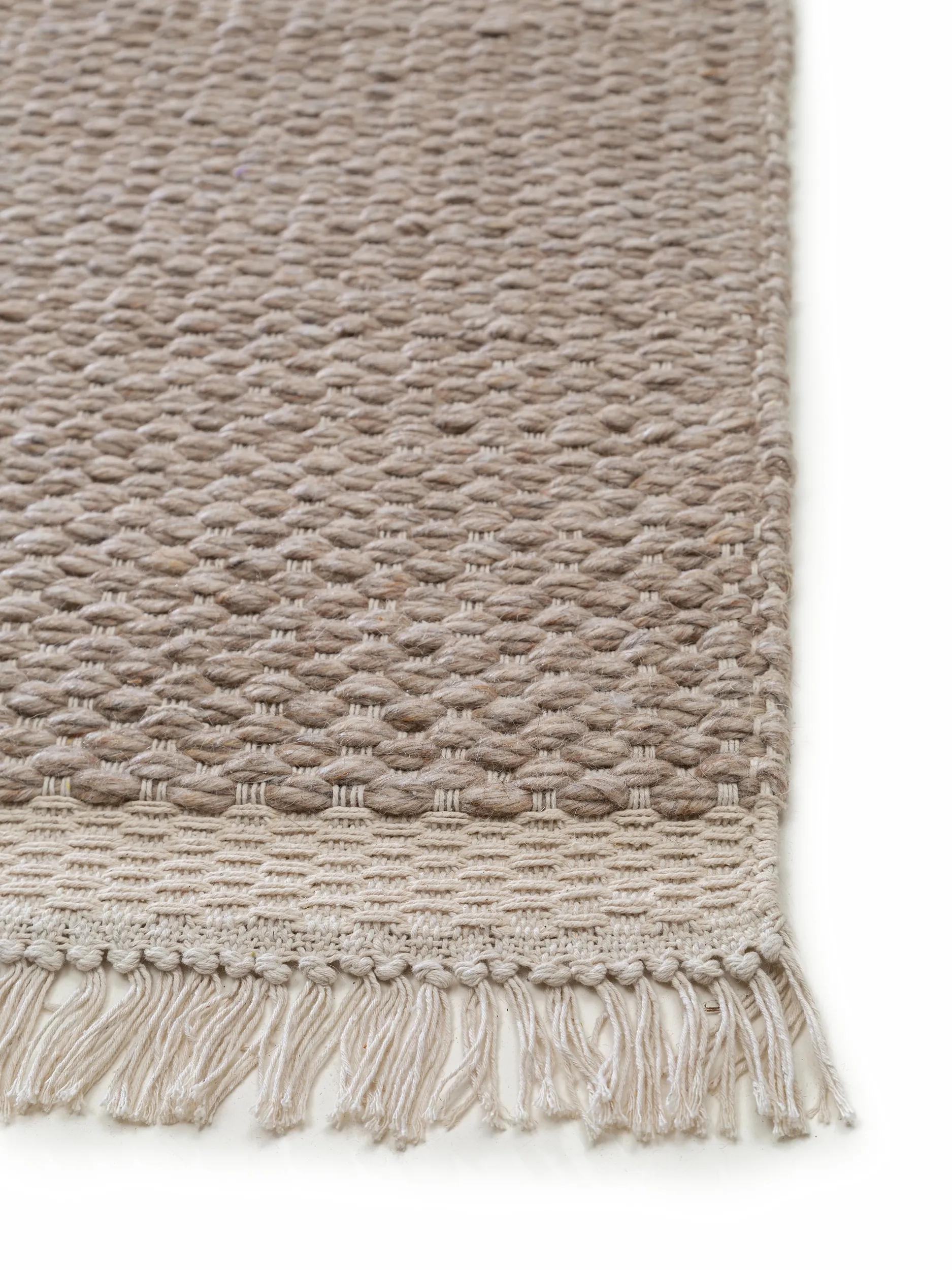 BENUTA - Tapis de laine Lana beige 200x300 cm - 3
