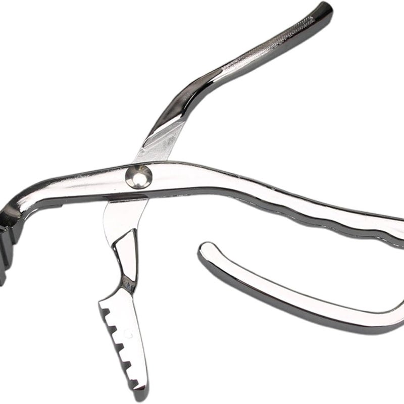 Klips antypoślizgowy, klips do tacy na pizzę – Szczypce do naczyń odporne na oparzenia | Szczypce kuchenne cynkowe do podnoszenia garnków i patelni