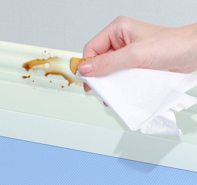 Plinthe autocollante moderne, décoration murale pour la maison, réutilisable, imperméable, adaptée au salon, à la cuisine, beige (10 cm x 2 m) - 2