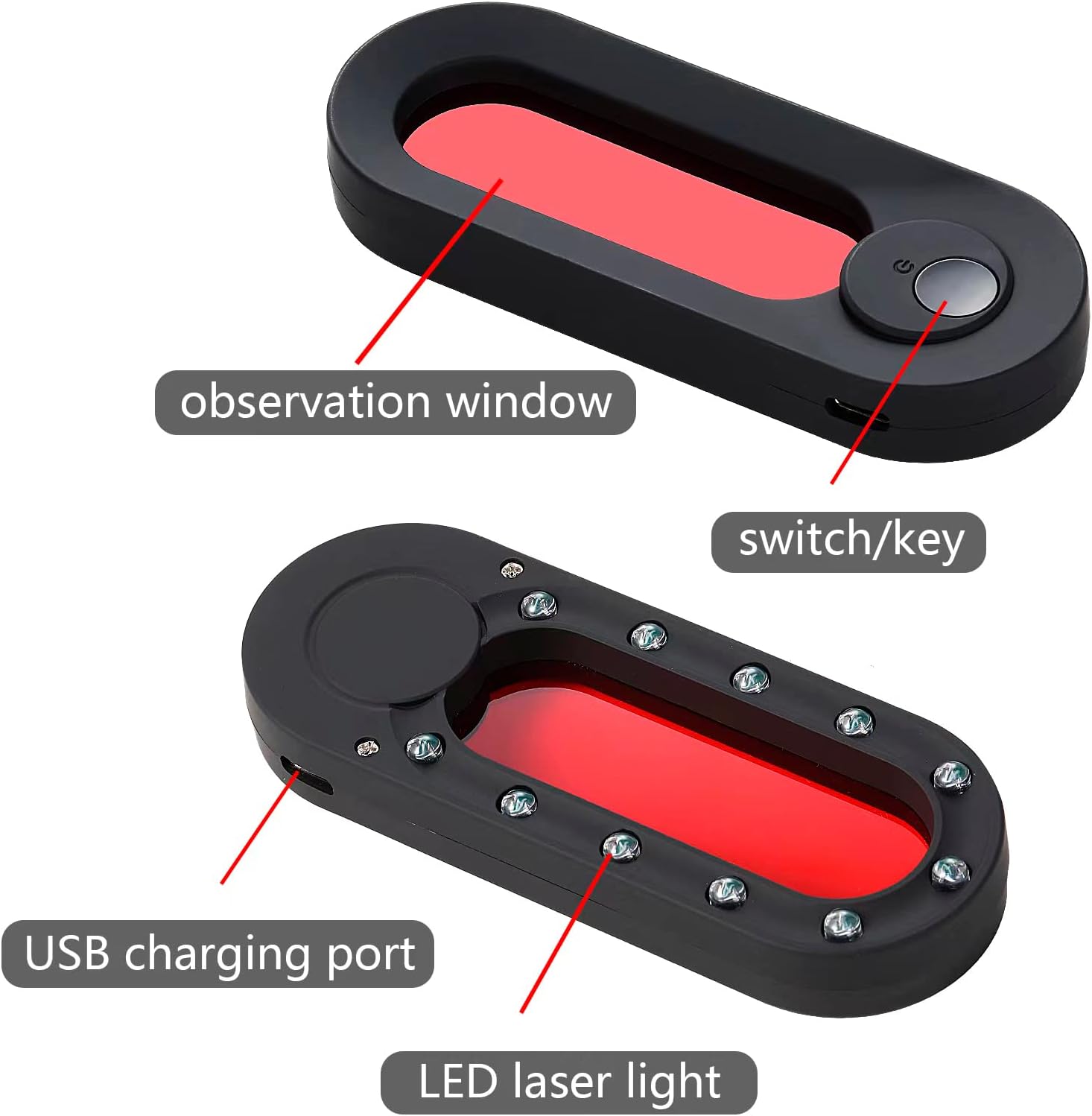 Detecteur Micro Anti-Espion Bug Détecteur Pour Caméra Dissimulée